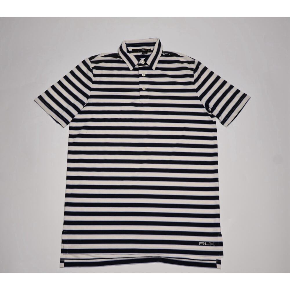 RLX Ralph Lauren Golf Polo Shirt | Men’s Small | Striped Performance Stretch